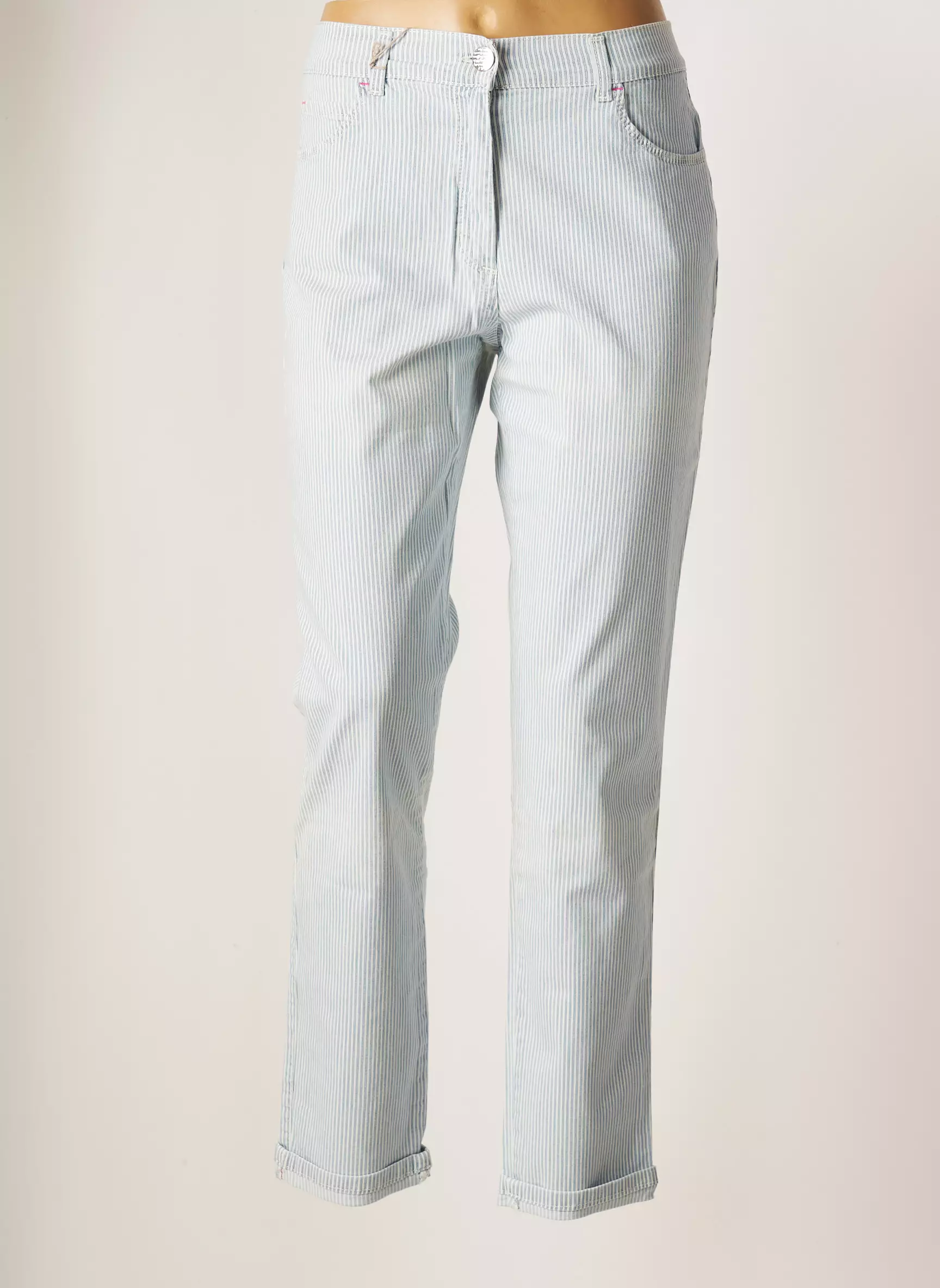 East Drive Pantalons Slim Femme couleur bleu