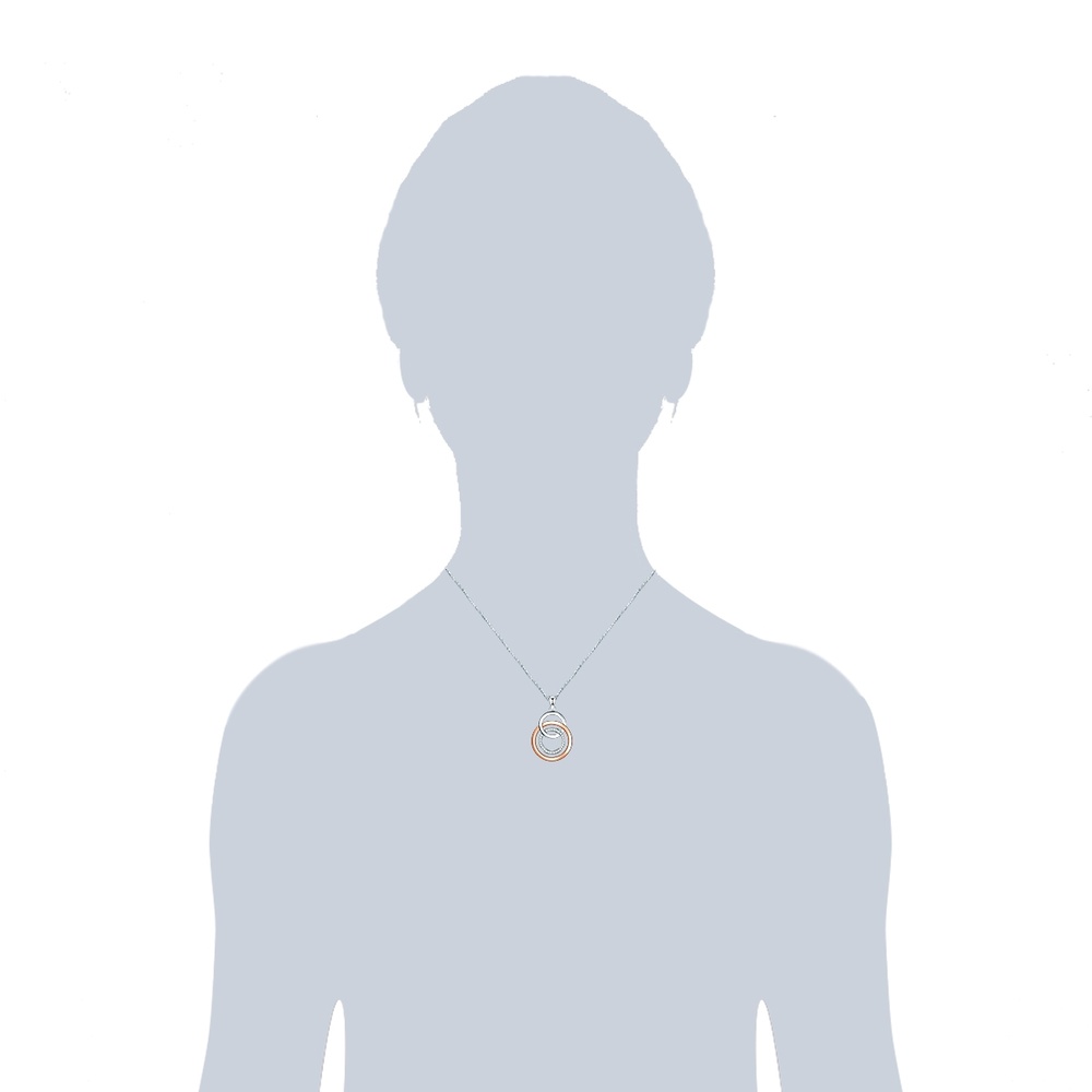 Rafaela Donata Collier en argent Argent sterling Oxyde de zirconium (CZ) en Argent collier