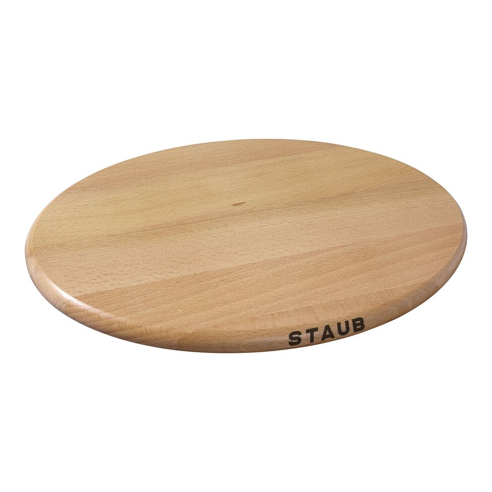 Untersetzer magnetisch 29 cm, oval, Buche