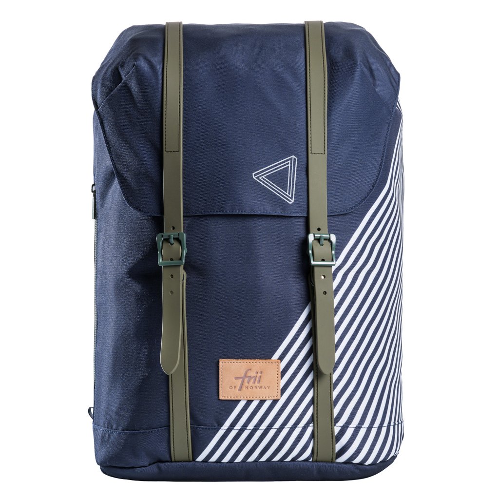 Frii of Norway Ergonomischer Schulrucksack 30L Stripe