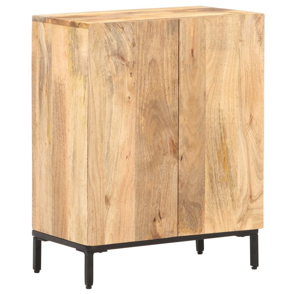 vidaXL Sideboard Sideboard 60x35x77 cm Mango Massivholz (1 St)