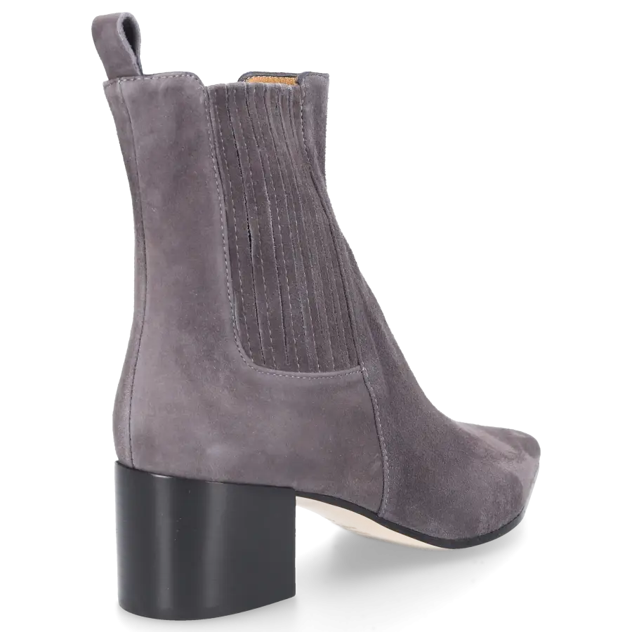 Pomme D`OR - Chelsea Boots 5414 Veloursleder - grau