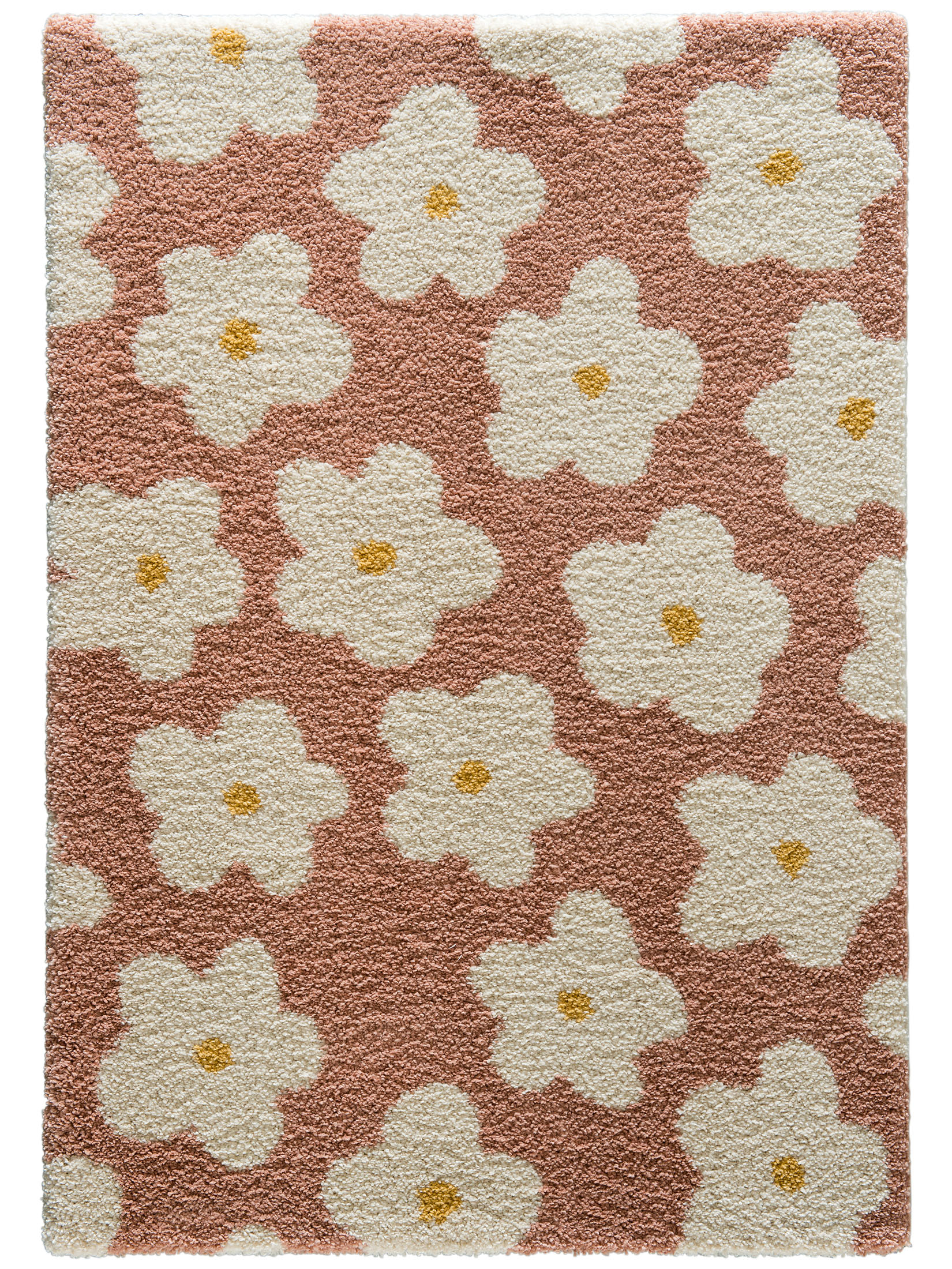 Daisy Moderner Teppich, Rose