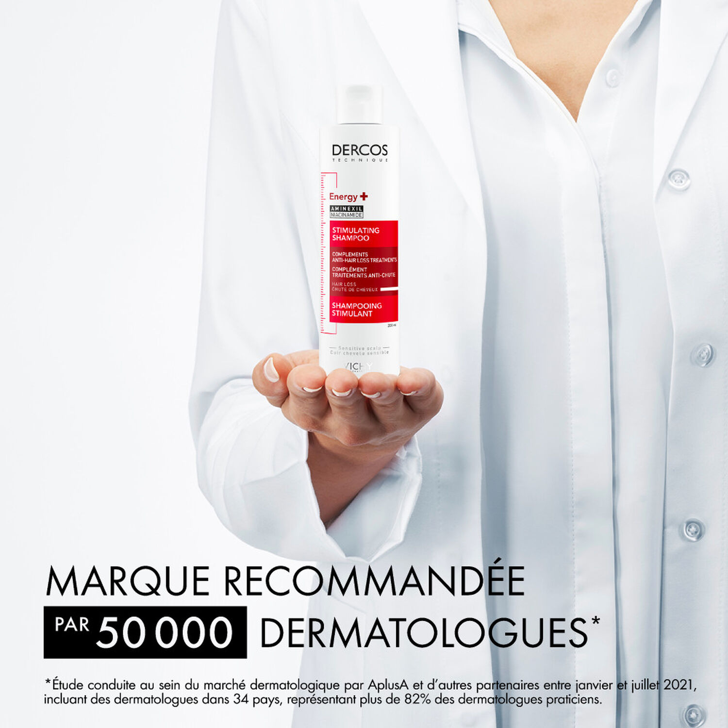 Vichy Dercos Technique à L'Aminexil Shampooing Energisant Anti-Chute