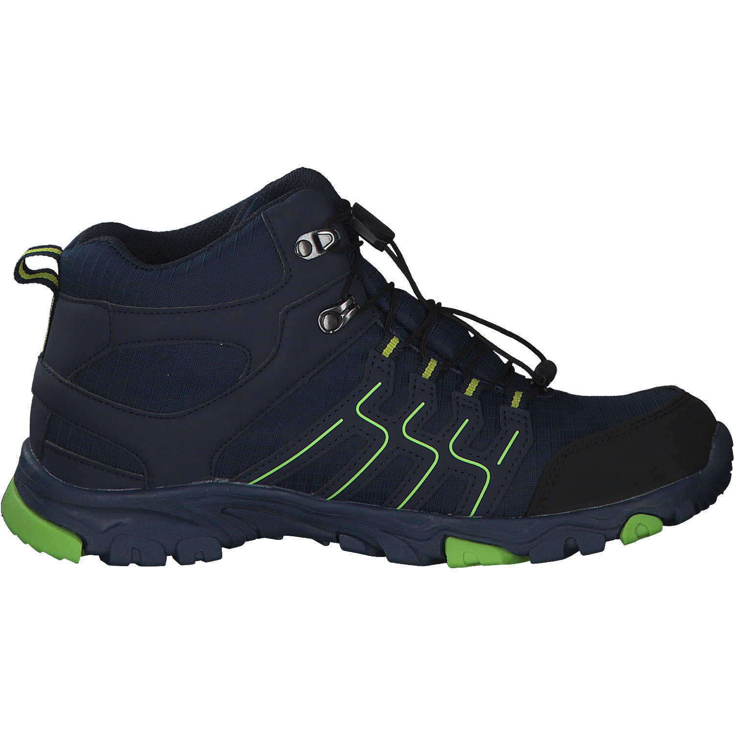 Kastinger 22366, Trekkingschuhe, Kinder, Navy/lime