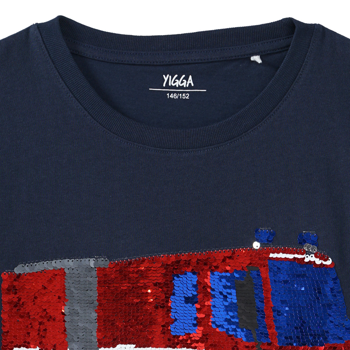 Jungen Langarmshirt mit Wendepailletten