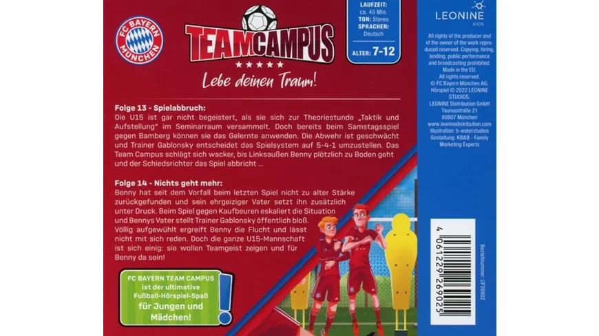 FC Bayern Team Campus (Fußball) (CD 7)