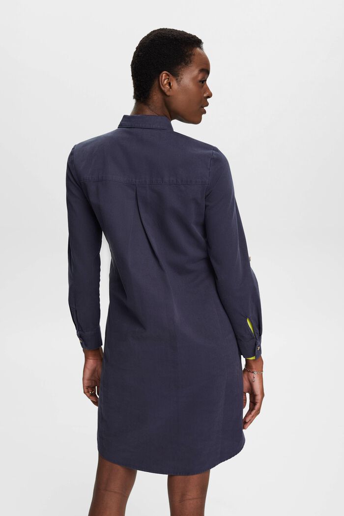 Hemdblusenkleid aus Baumwolle