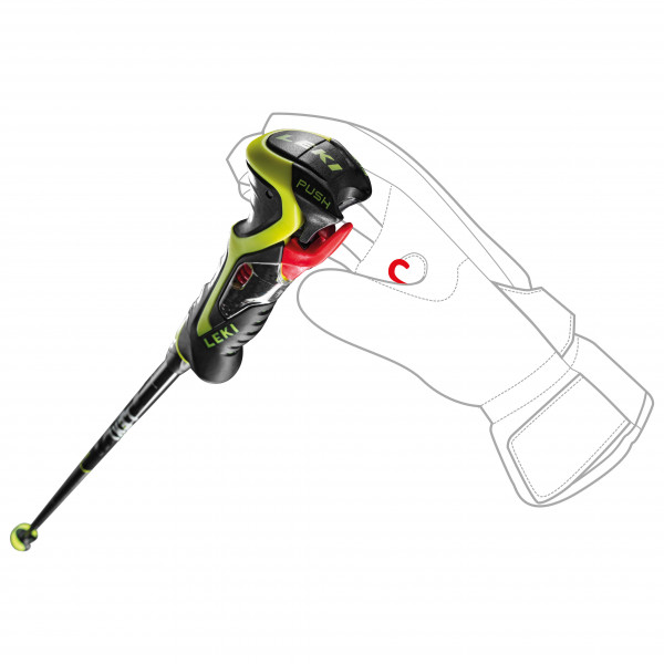 Leki - Carbon 14 3D - Skistöcke