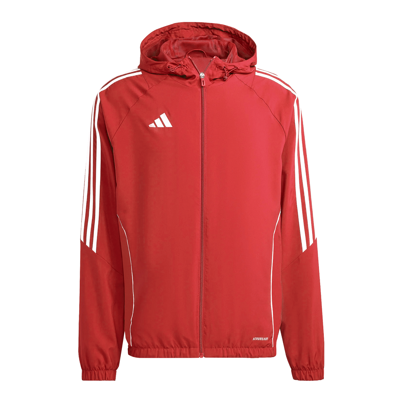 adidas Tiro 24 Windbreaker Rot Weiss