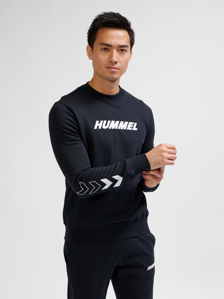 Hummel Hummel Sweatshirt Hmlelemental Herren in BLACK günstig kaufen