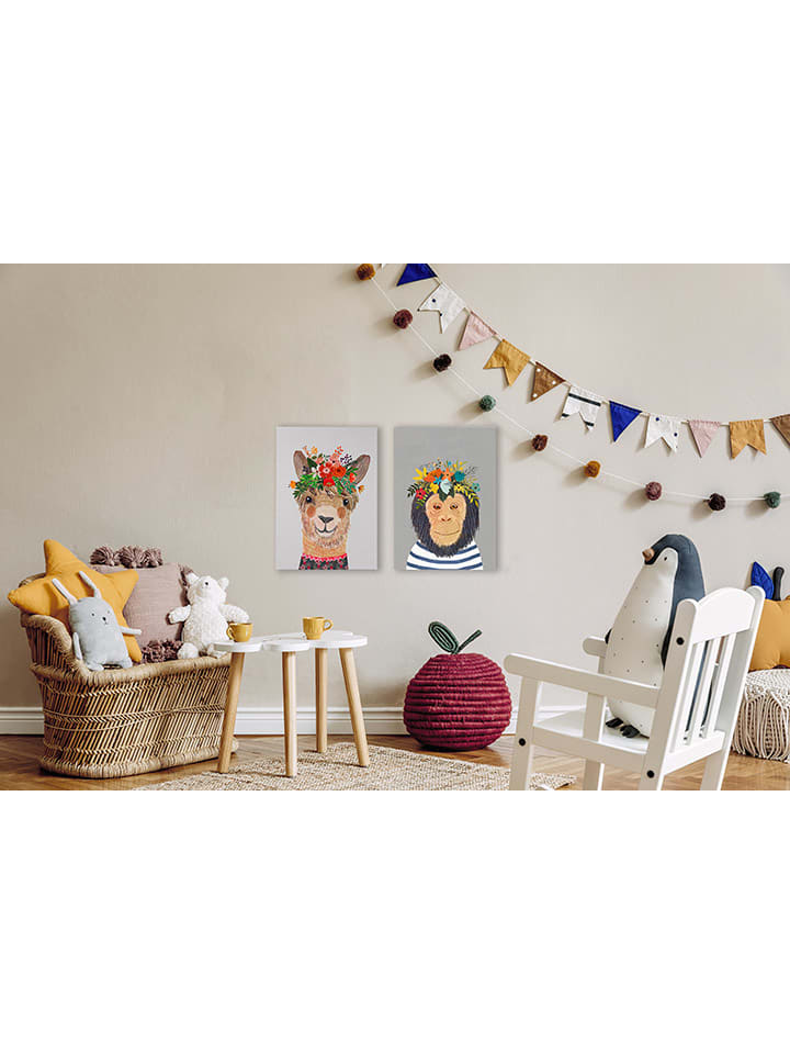 Folkifreckles Leinwand-Kunstdruck 