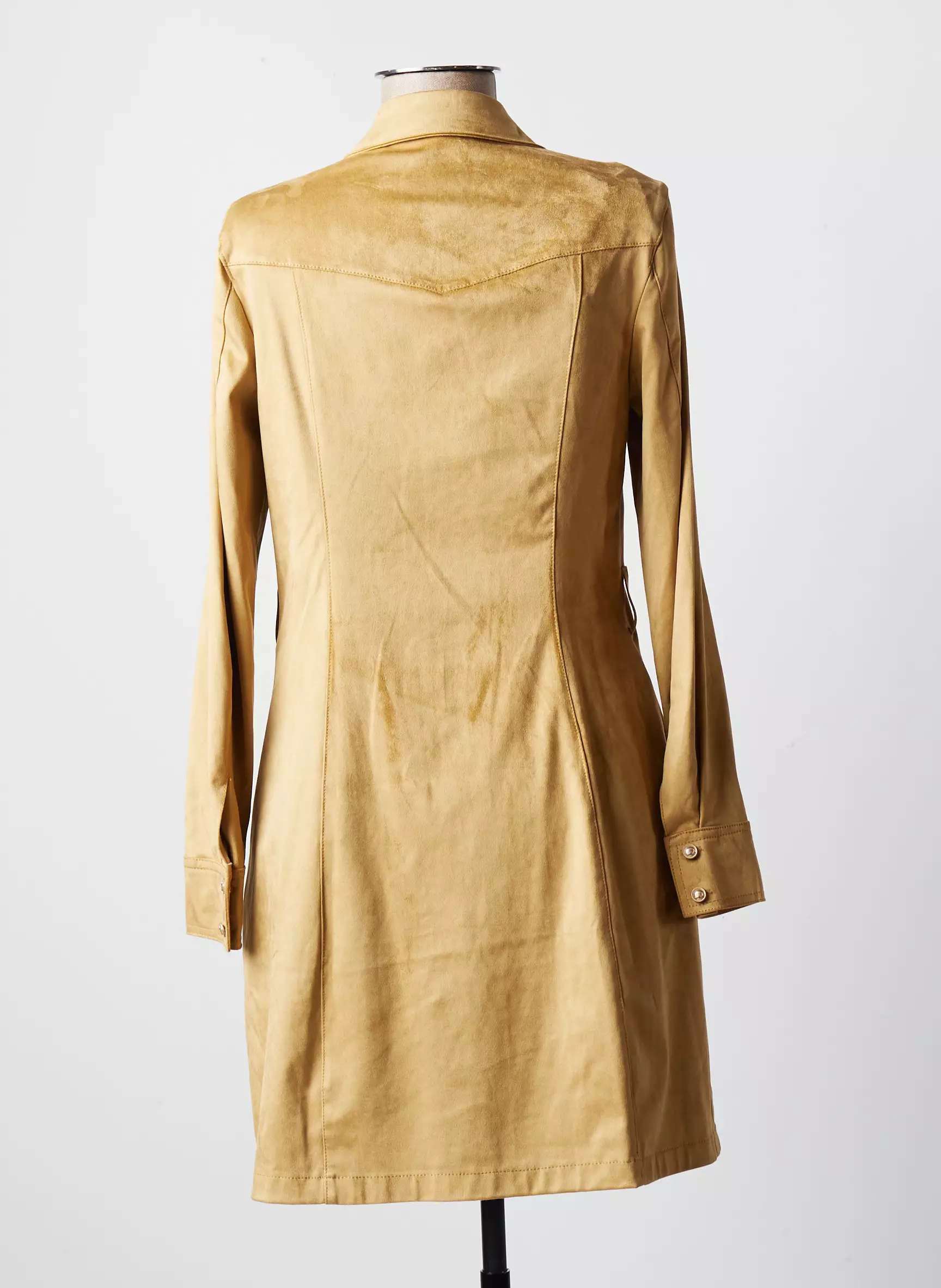 Guess Robes Courtes Femme couleur beige