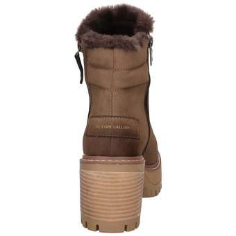 Tom Tailor Stiefelette in braun
