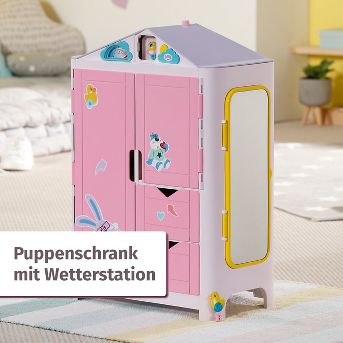 BABY born® 827987 Schrank mit Wetterente