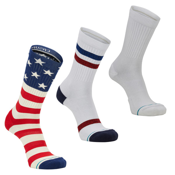 THE AMERICANA 3 PACK Unisex - Freizeitsocken