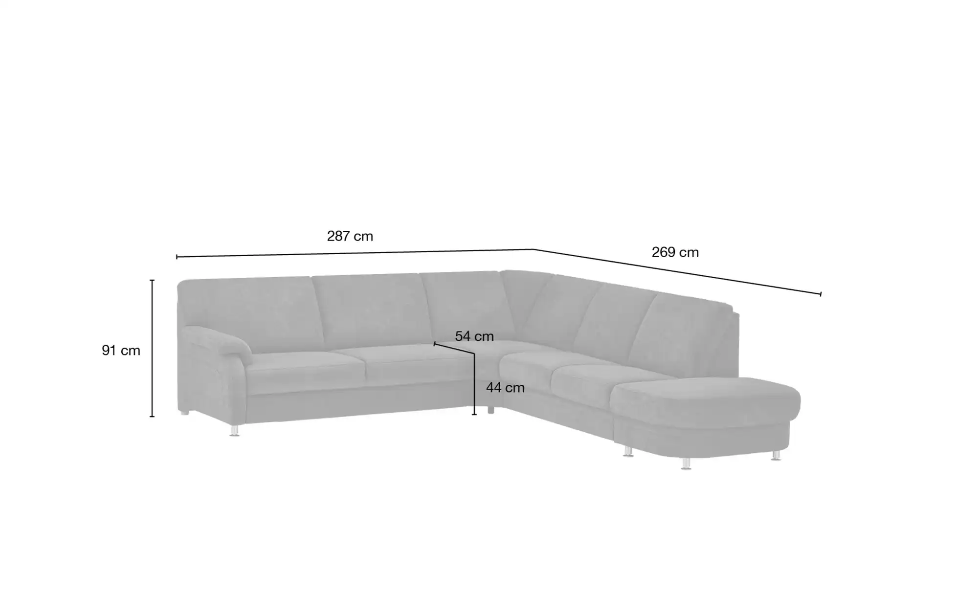 Kollektion Kraft Ecksofa Ole-S