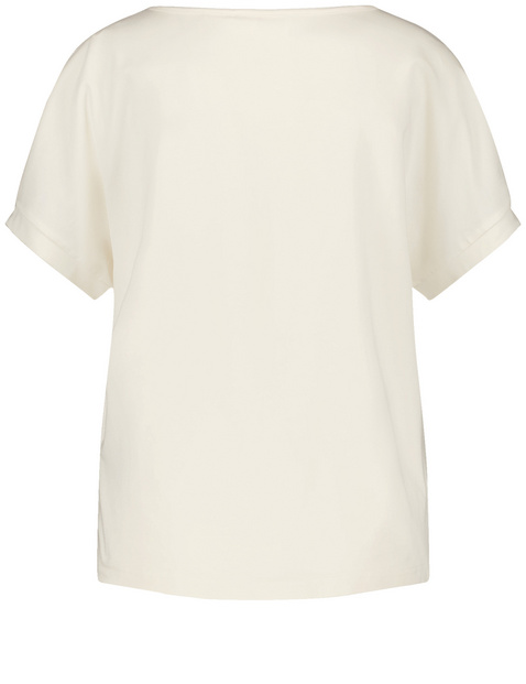 Kurzarmshirt mit Material-Patch