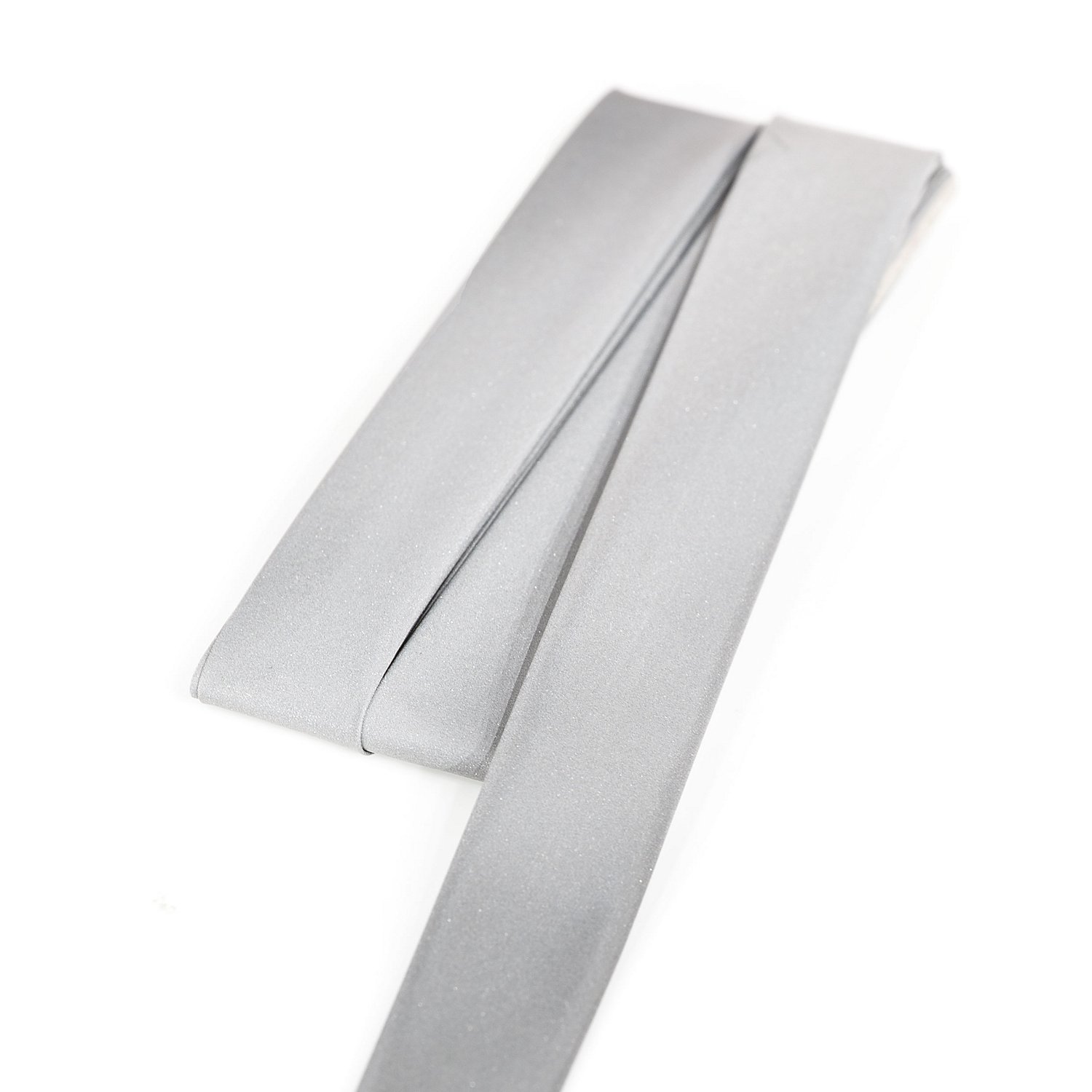 buttinette Reflektor-Einfassband, silber, Breite: 2 cm, 5 m