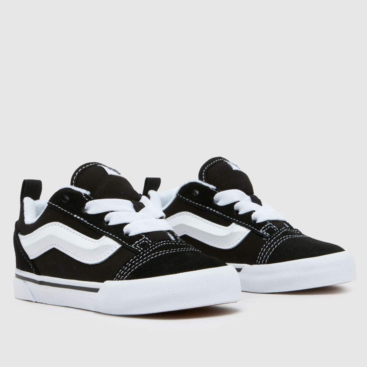 Vans fekete-fehér KNU Skool kisgyermek cipő
