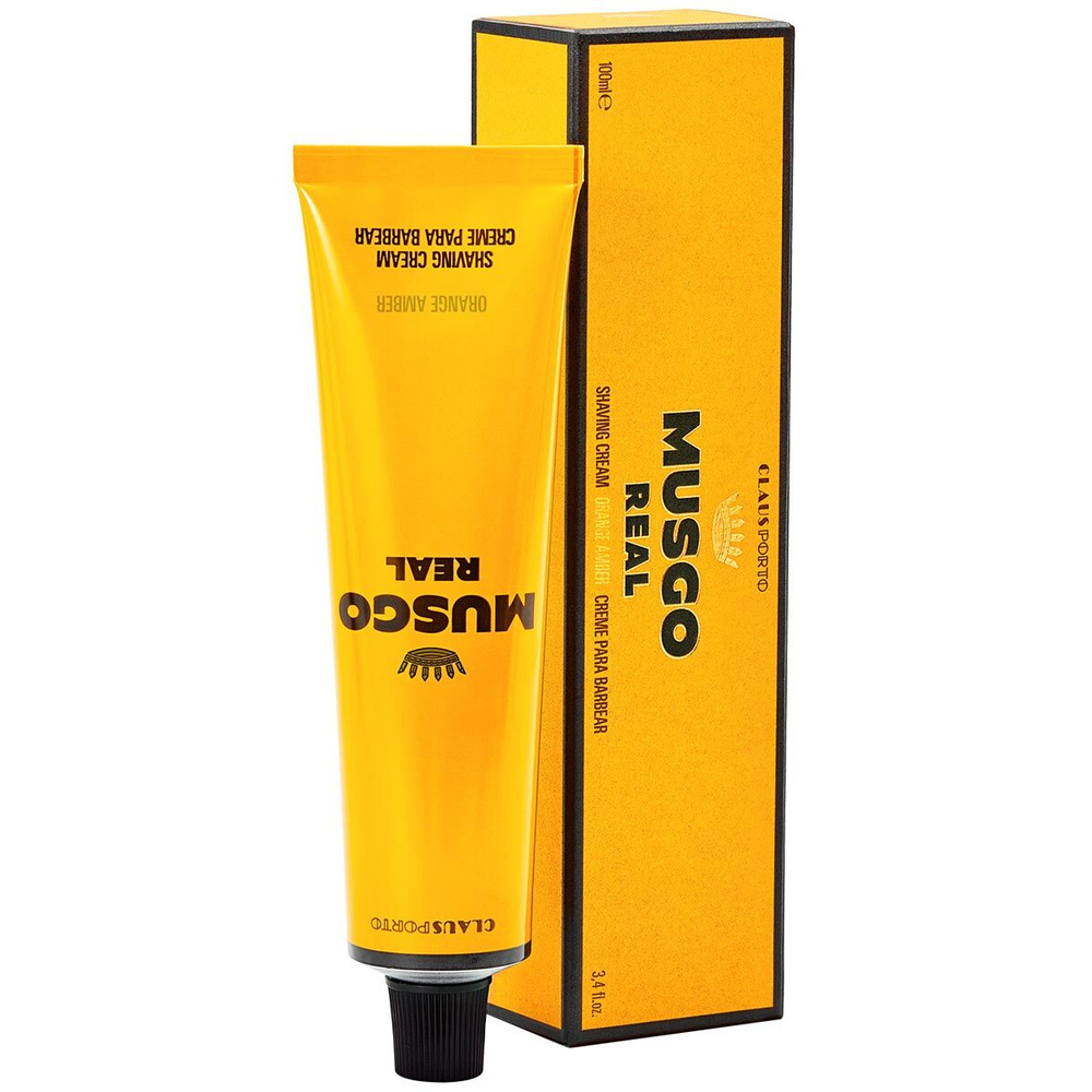 Claus Porto Shaving Cream Orange Amber Soin pour barbe