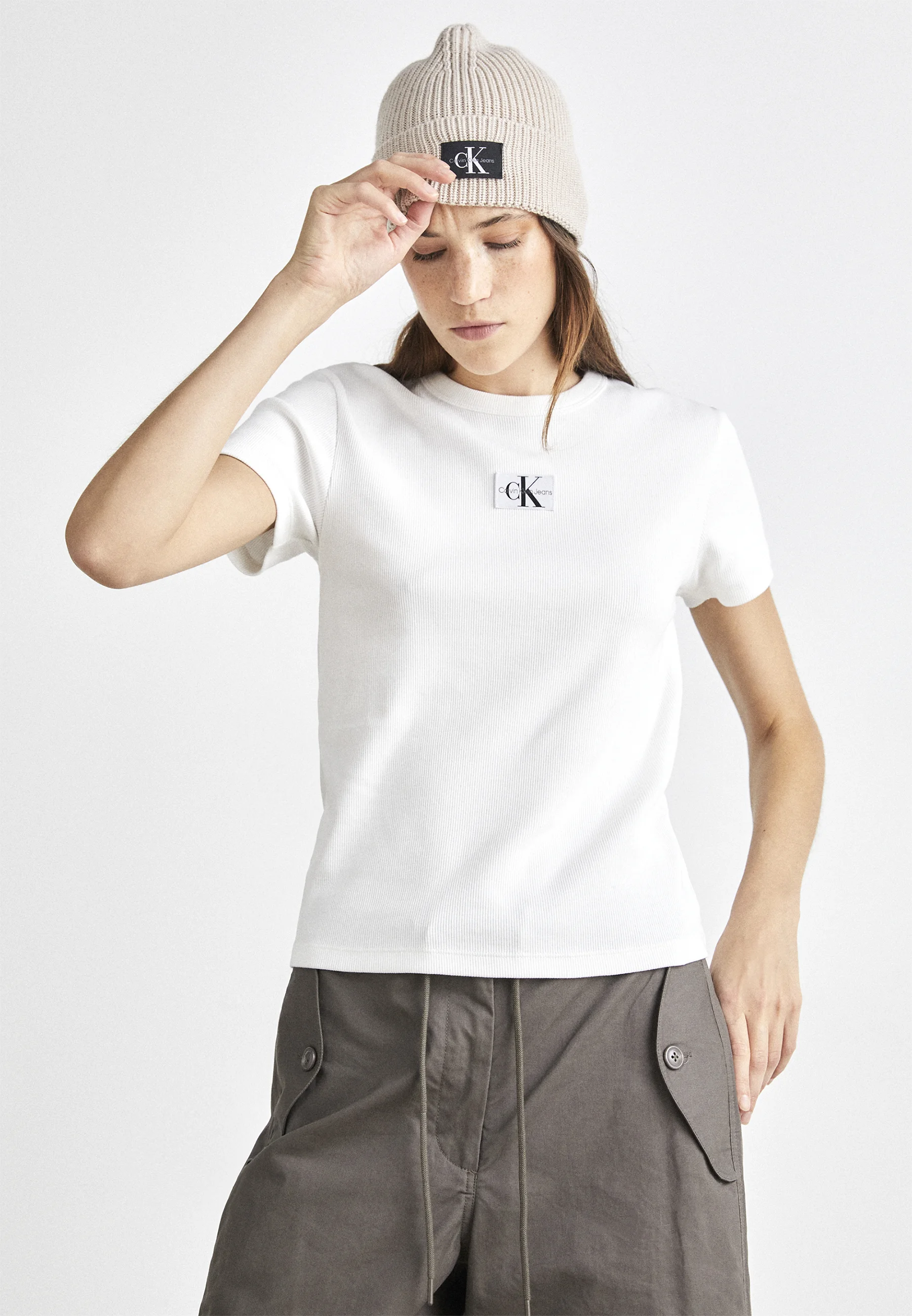 Calvin Klein Jeans REGULAR TEE - Camiseta básica