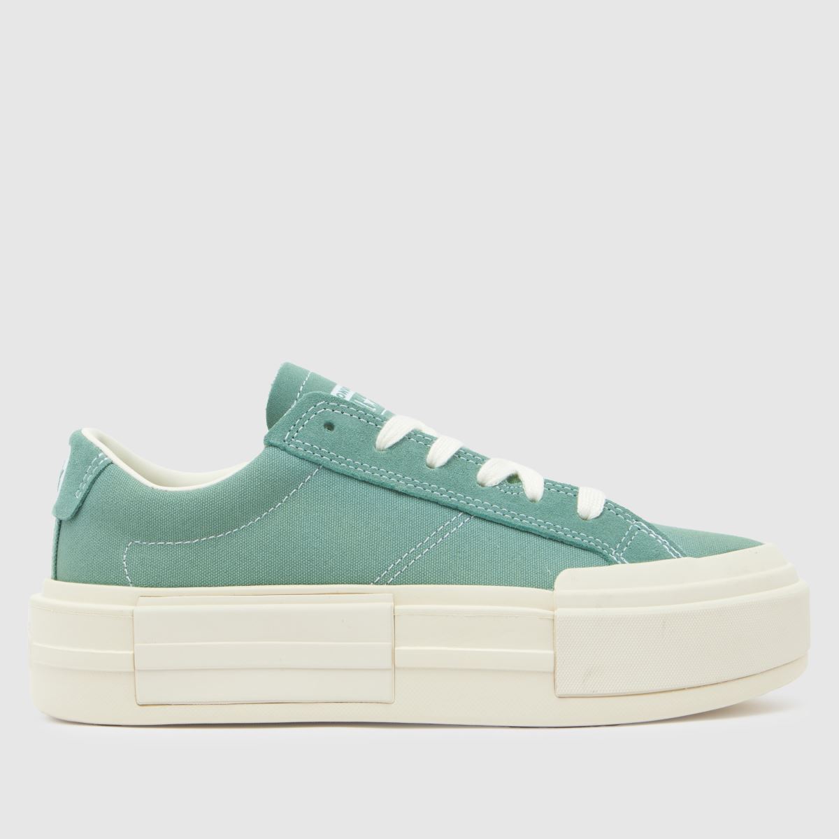 Converse – All Star Cruise – Gröna sneakers med lädermotiv