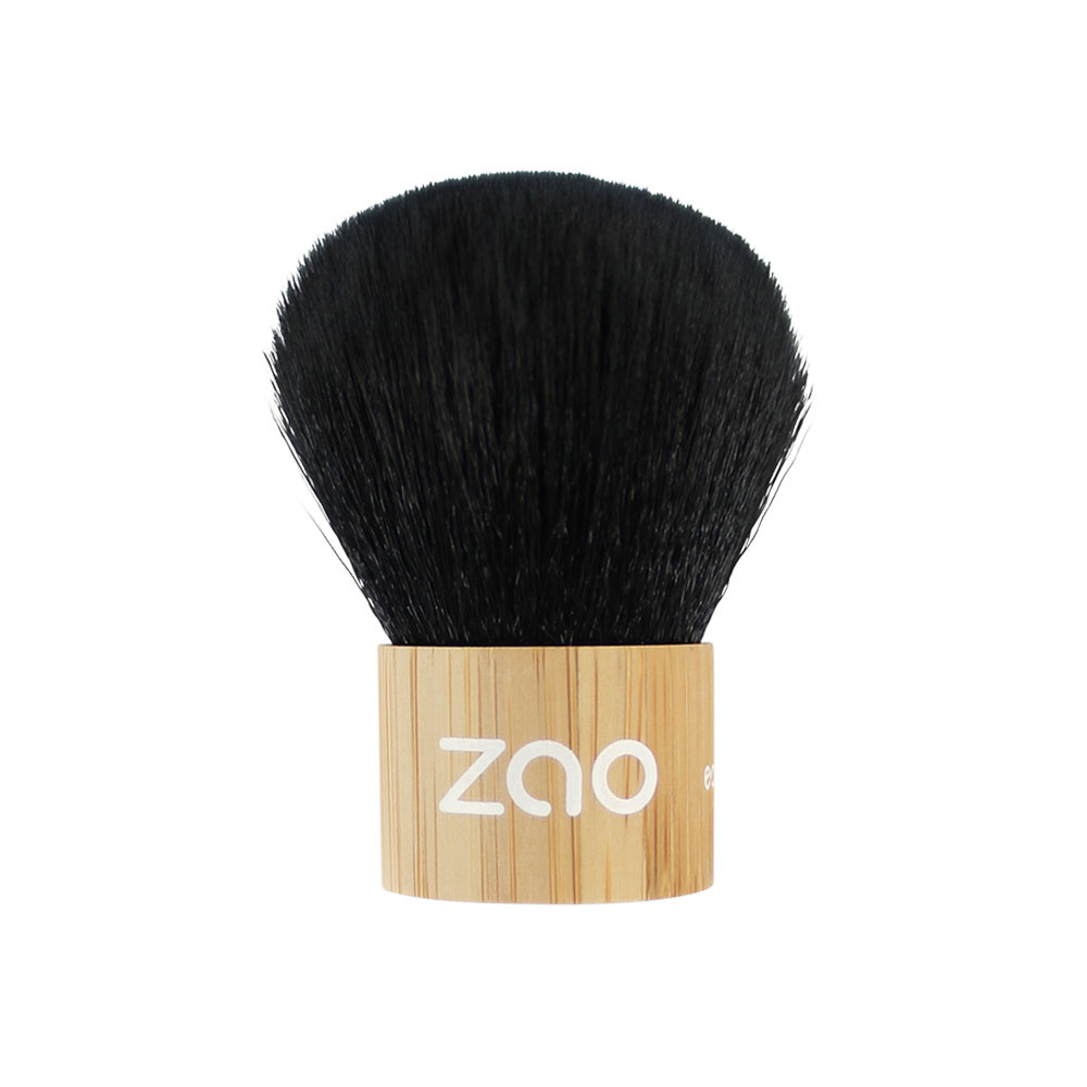 zao essence of nature Pinceau Bambou Kabuki ZAO Pinceau en bambou et poils synthétiques, Vegan
