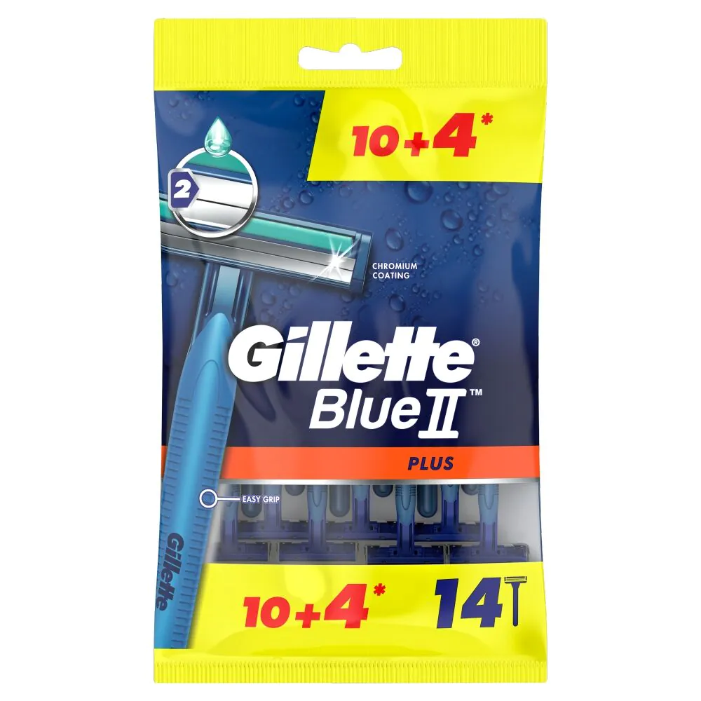 Gillette Blue 2 Plus skustuvai 10+