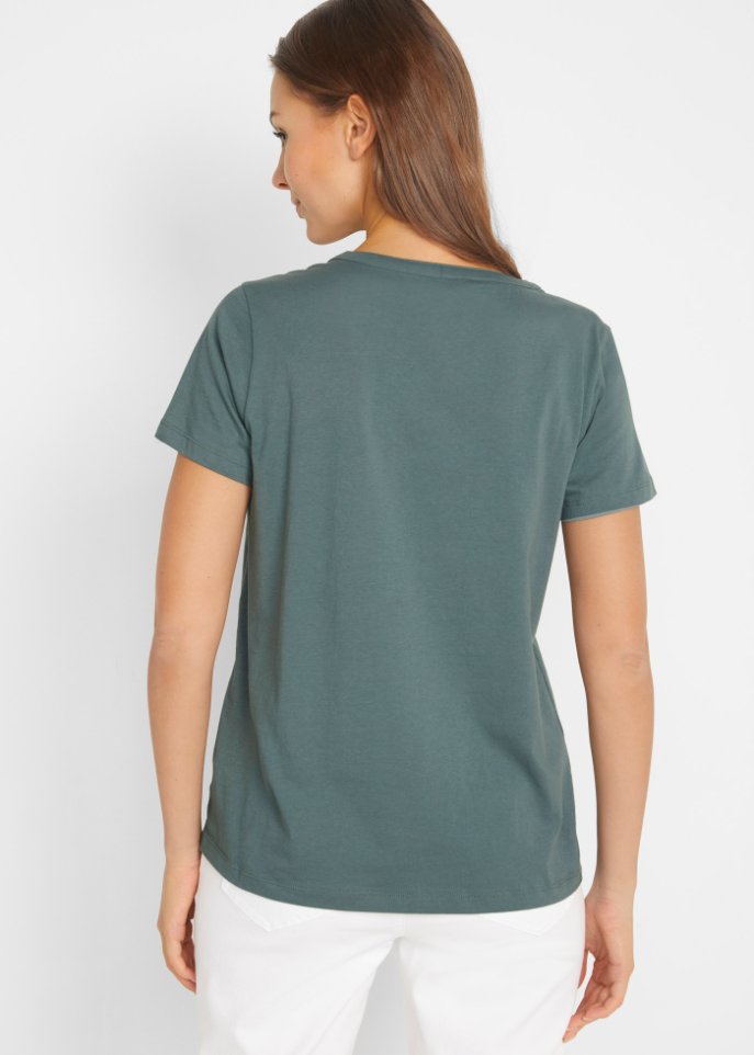 Shirt mit dekorativem Ausschnitt