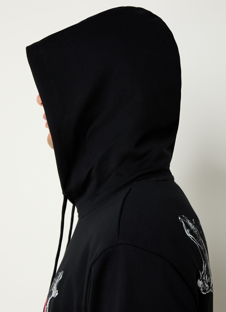 HUGO BOSS Dueleyo hoodie with logo and back print