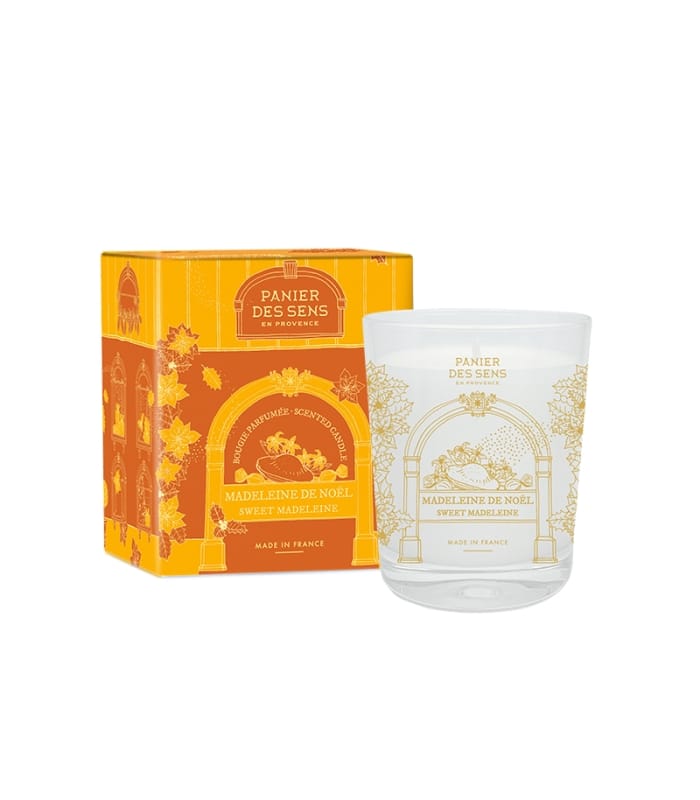 PANIER DES SENS-BOUGIE PARFUMÉE MADELEINE DE NOEL -Edition limitée de Noël