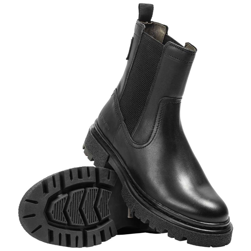 G-STAR RAW KAFEY Damen Leder Stiefel 2141 021701 BLK