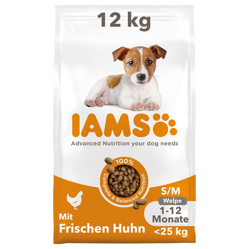 IAMS Advanced Nutrition Puppy Small / Medium Breed mit Huhn