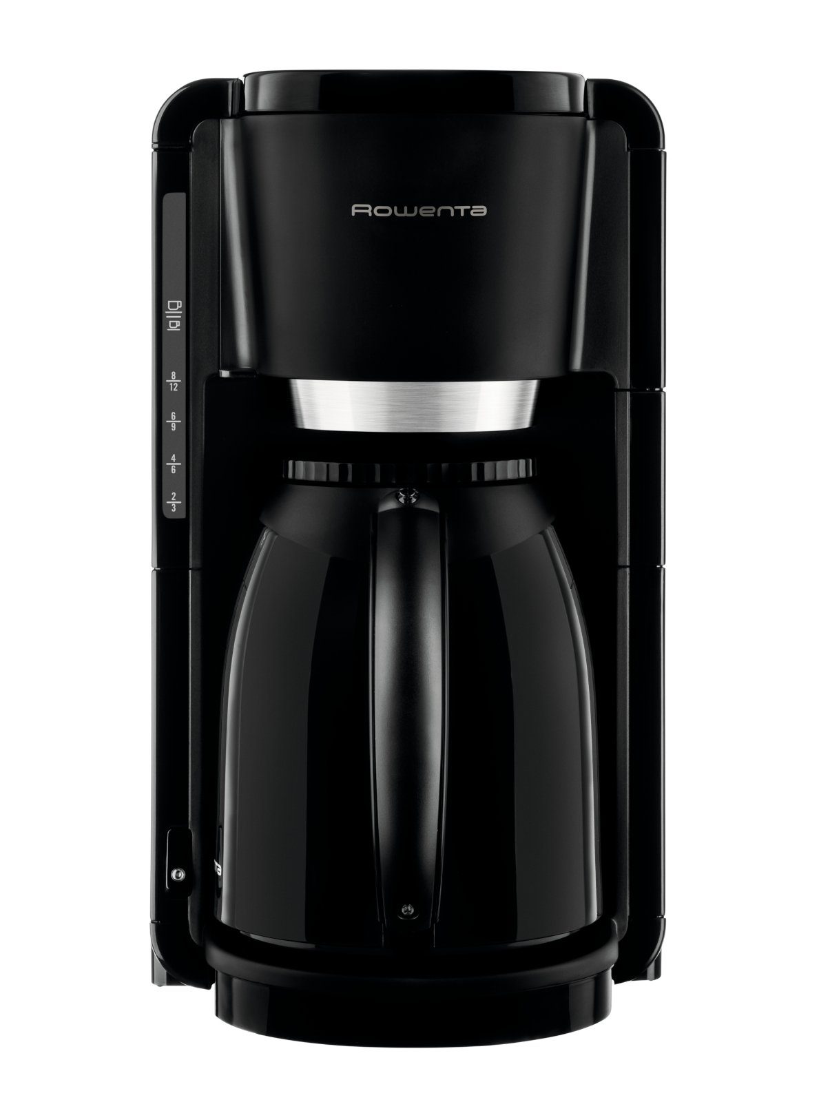 Rowenta Filterkaffeemaschine Thermo-Kaffeemaschine CT3808 Kaffee schwarz, mit Thermokanne