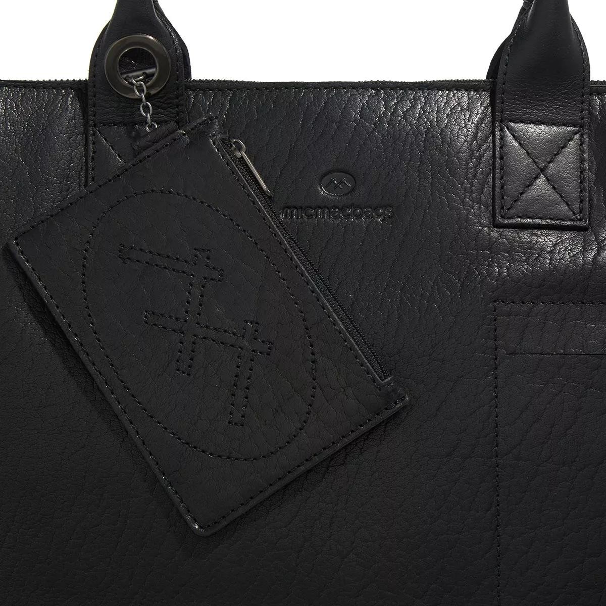 MICMACBAGS Handtaschen schwarz Tote