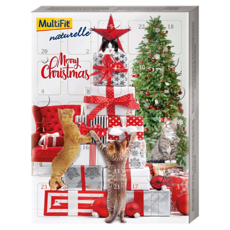 MultiFit Snacks MultiFit naturelle Adventskalender Katze 150g