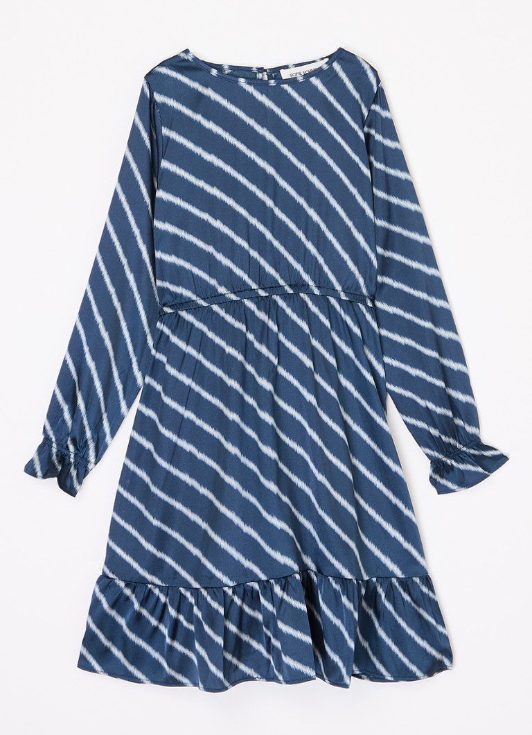 Rochie-tunică din satin imprimat Sofie Schnoor