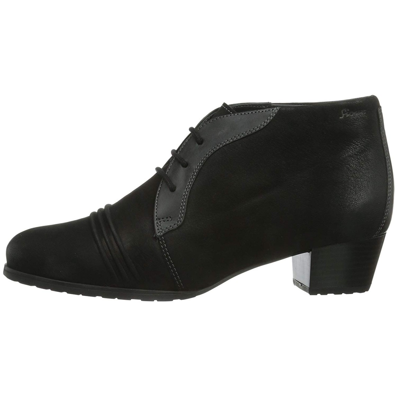 SIOUX Schnür-Stiefeletten schwarz FRANZI-XL
