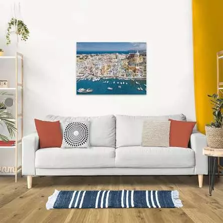 Puzzle 1500 Teile - Buntes Procida Italien