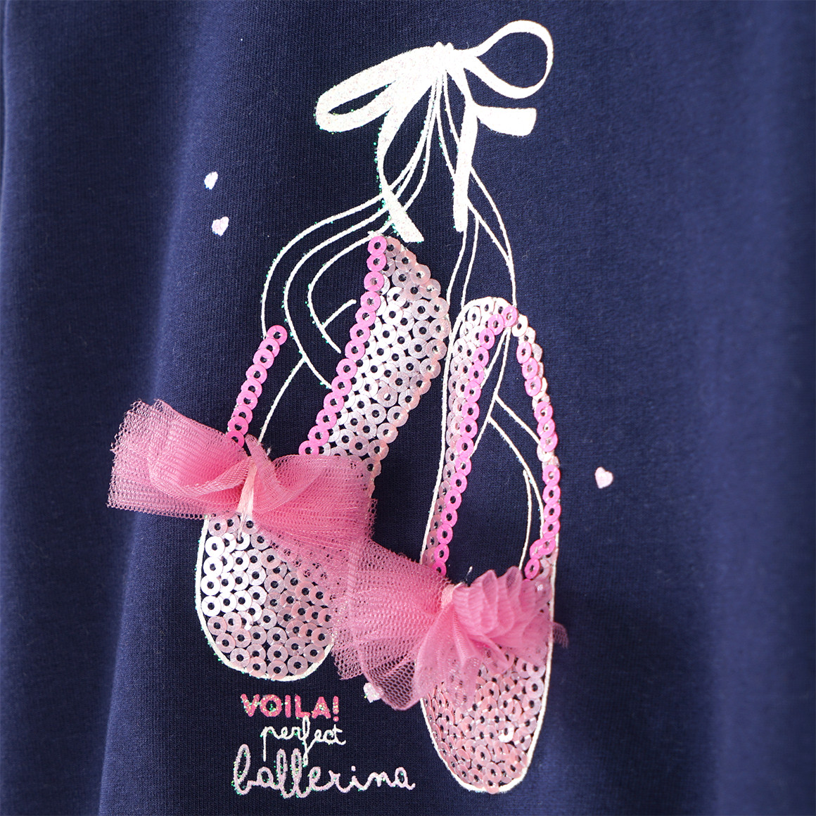 Baby Sweatshirt mit Pailletten