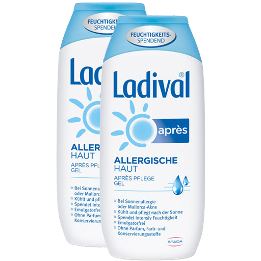 LADIVAL ALLERG HAUT APRES SPARSET  2X200 ml  Gel