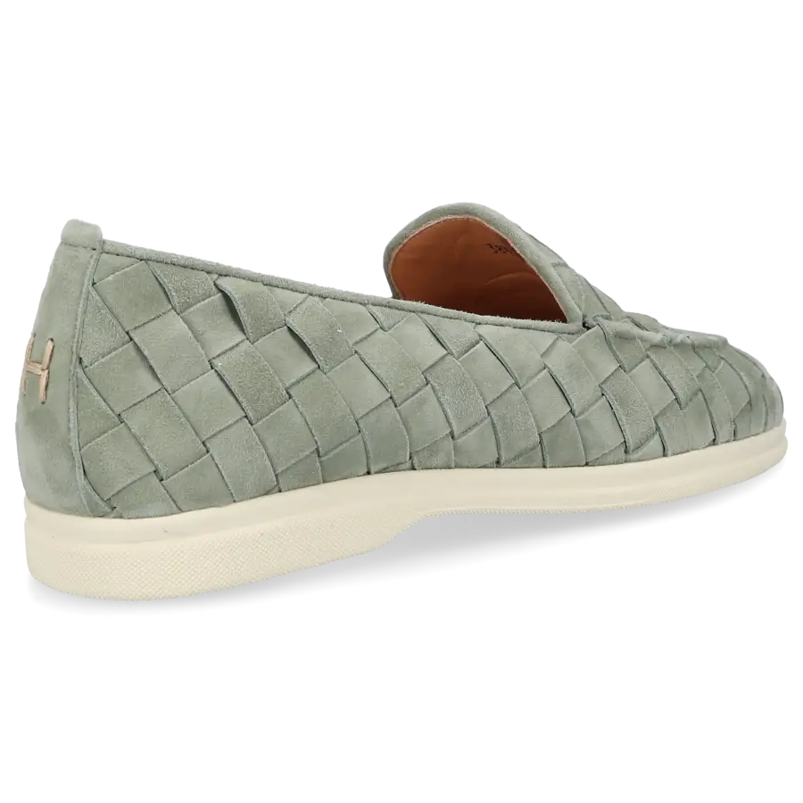 Henderson - Loafer ZAIRA Veloursleder - grün