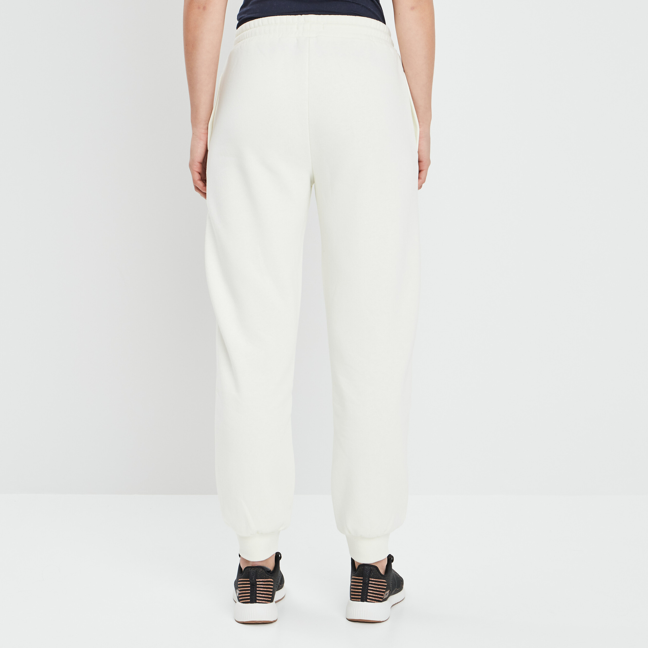 Pantalon jogging droit sable femme | La Halle