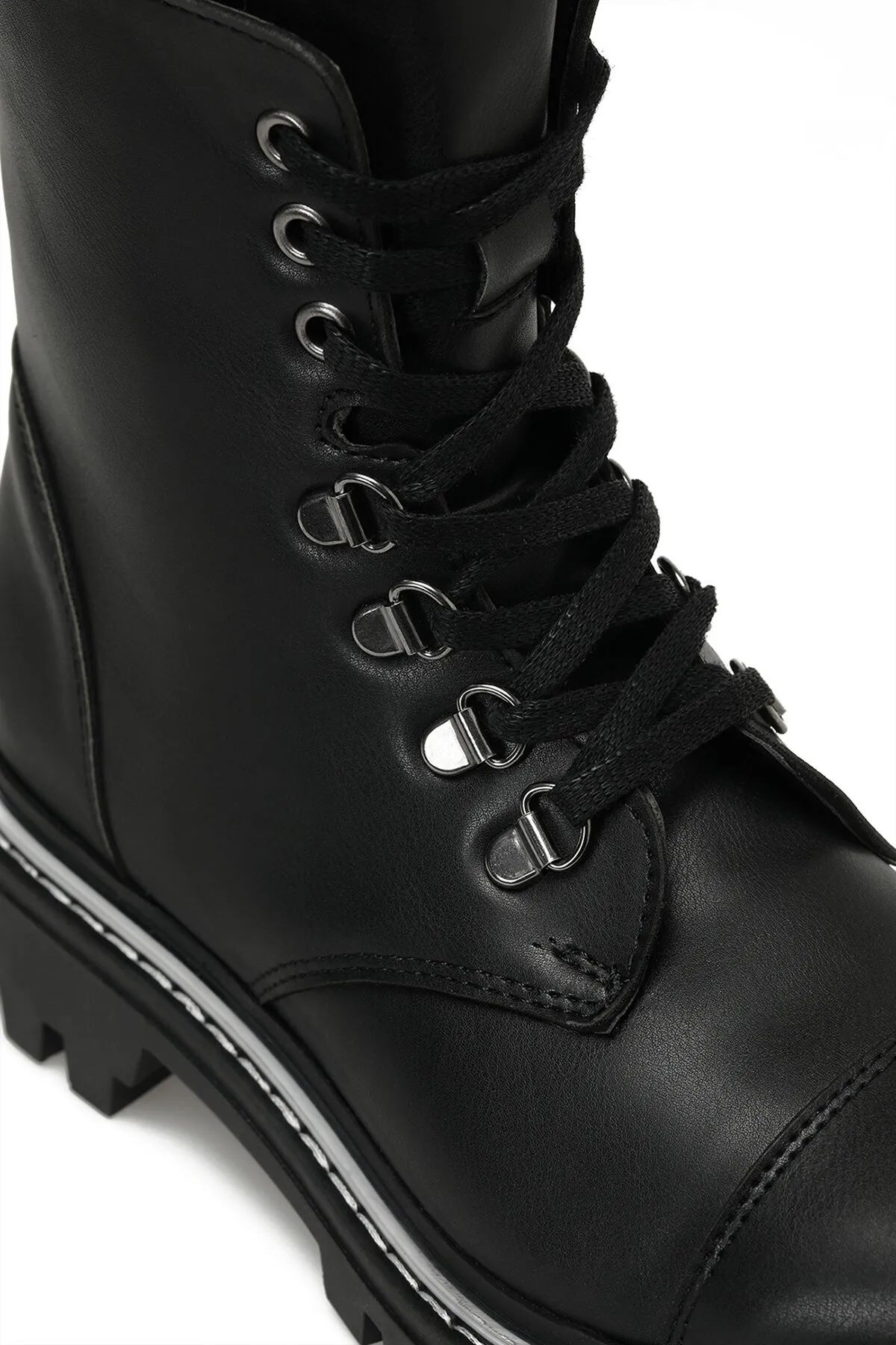 İnci  INCI PARI 3PR Schwarze Damenstiefel