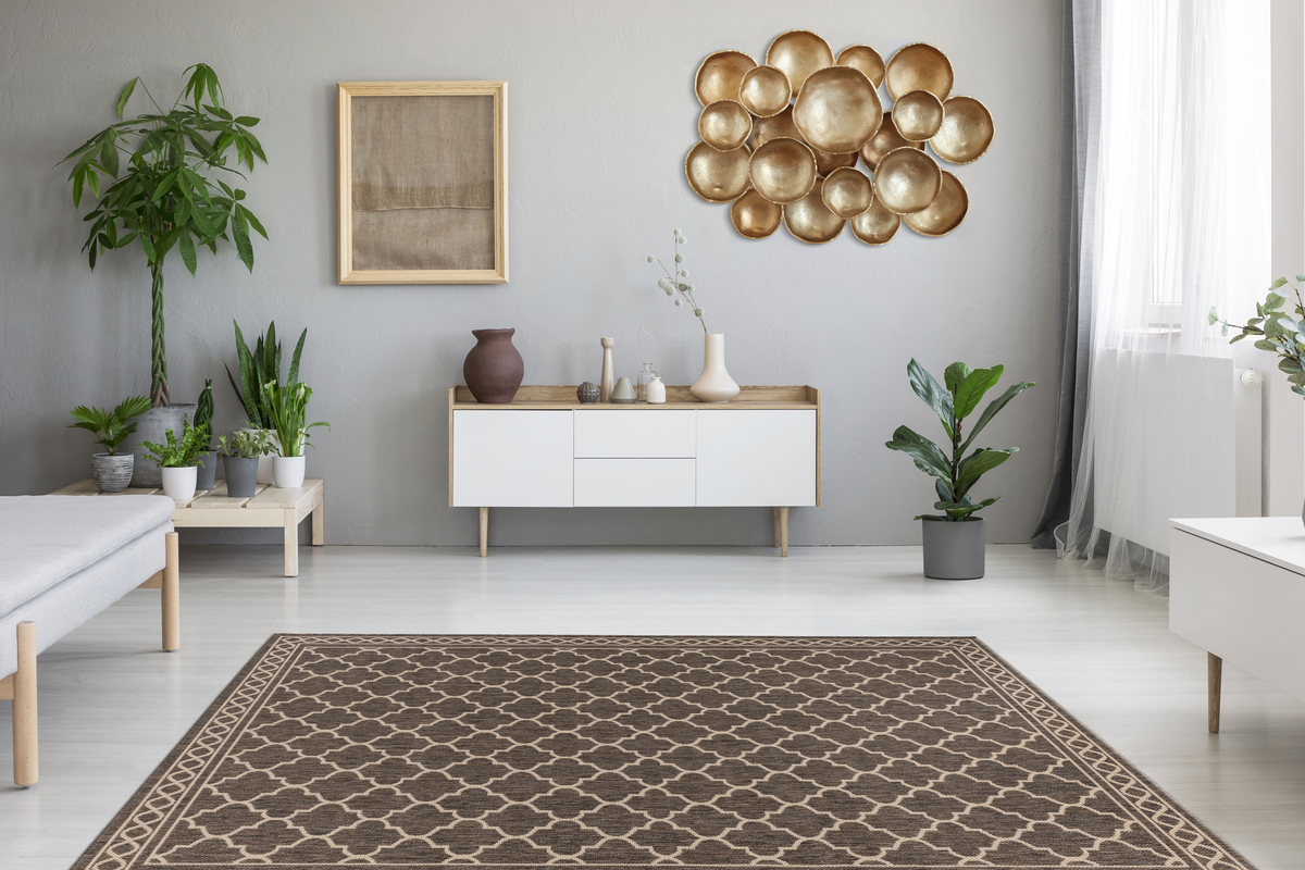 Arte Espina Teppich Splash 300 Braun