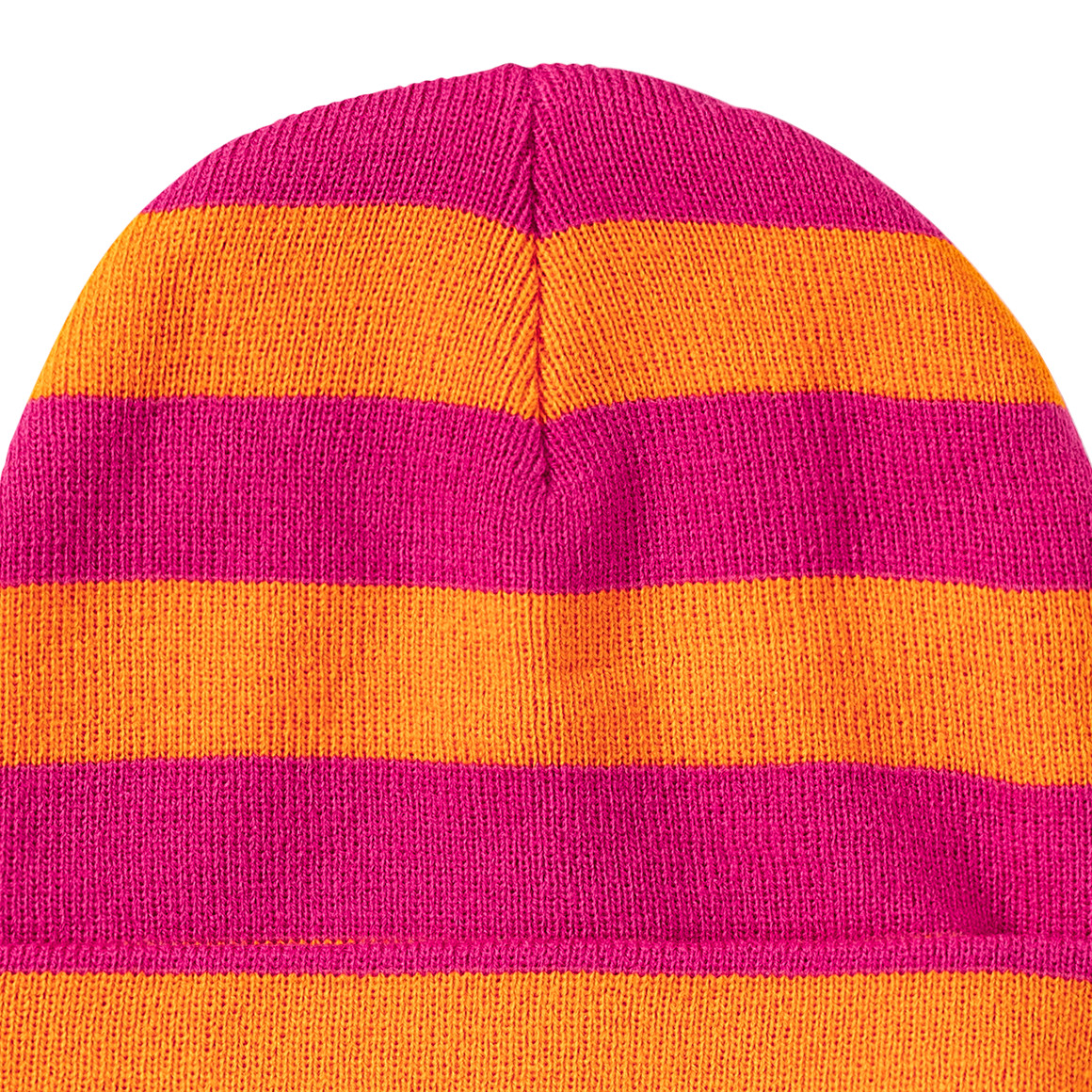 Mädchen Strickmütze mit Streifen