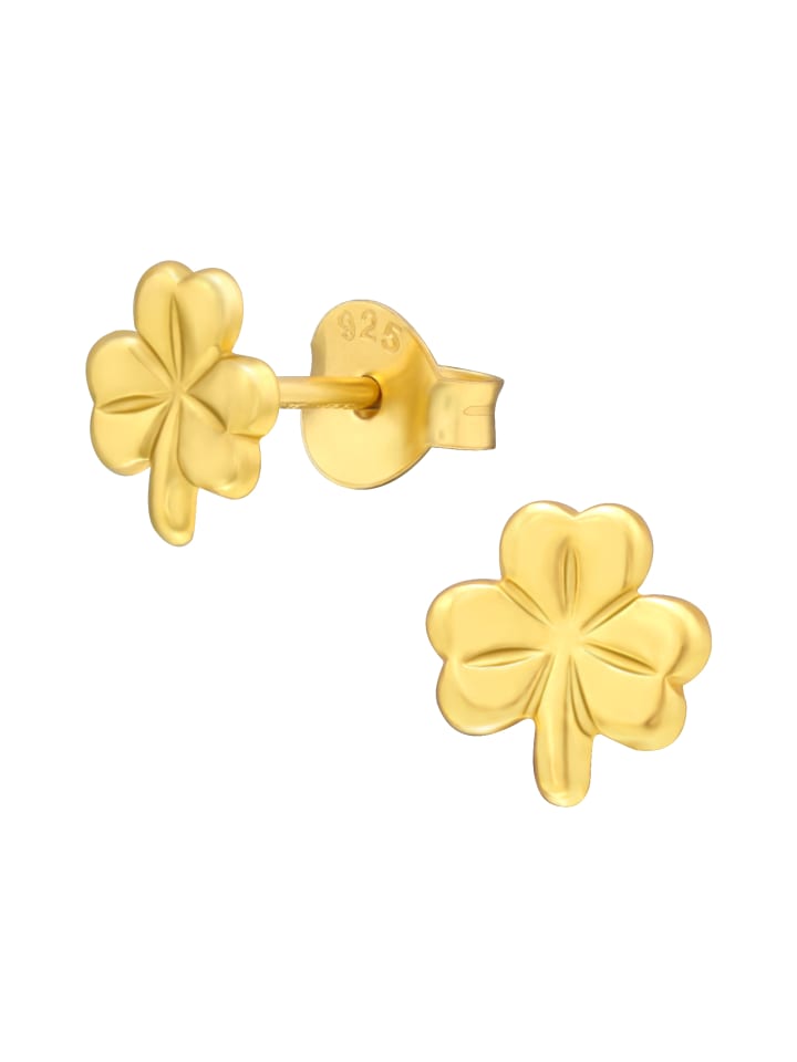 Alexander York Ohrstecker KLEEBLATT in Gold, 2-tlg. günstig kaufen onesize