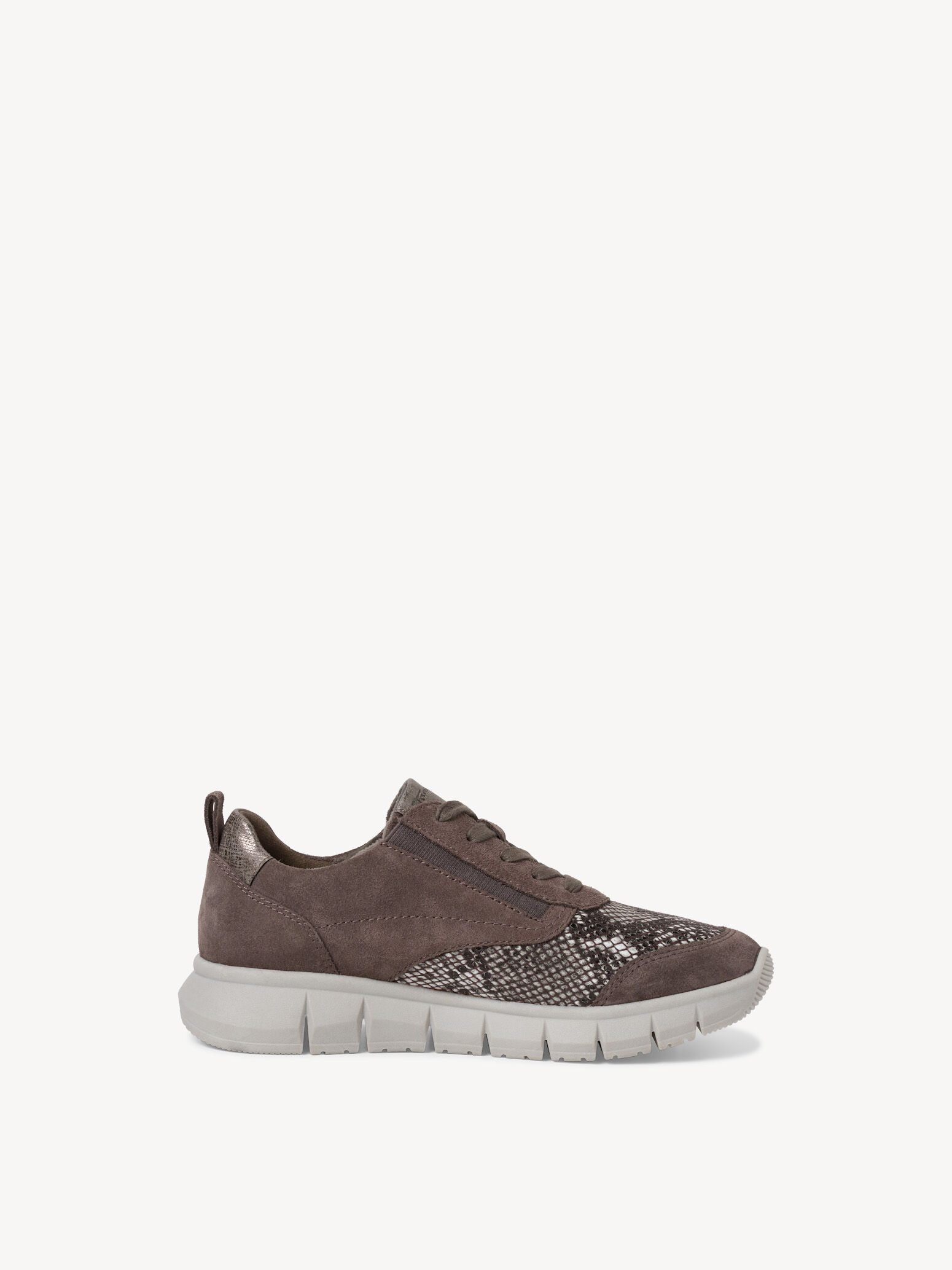 Derbie en cuir - gris