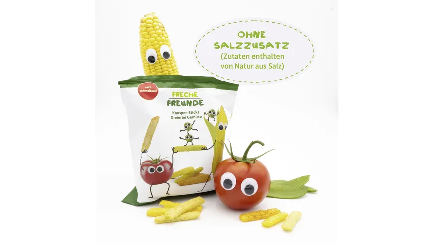 Freche Freunde Bio Knusper Sticks-Dreierlei Gemüse 30 g